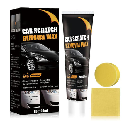 Cera para eliminar rayones del coche