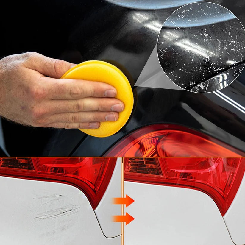 Cera para eliminar rayones del coche