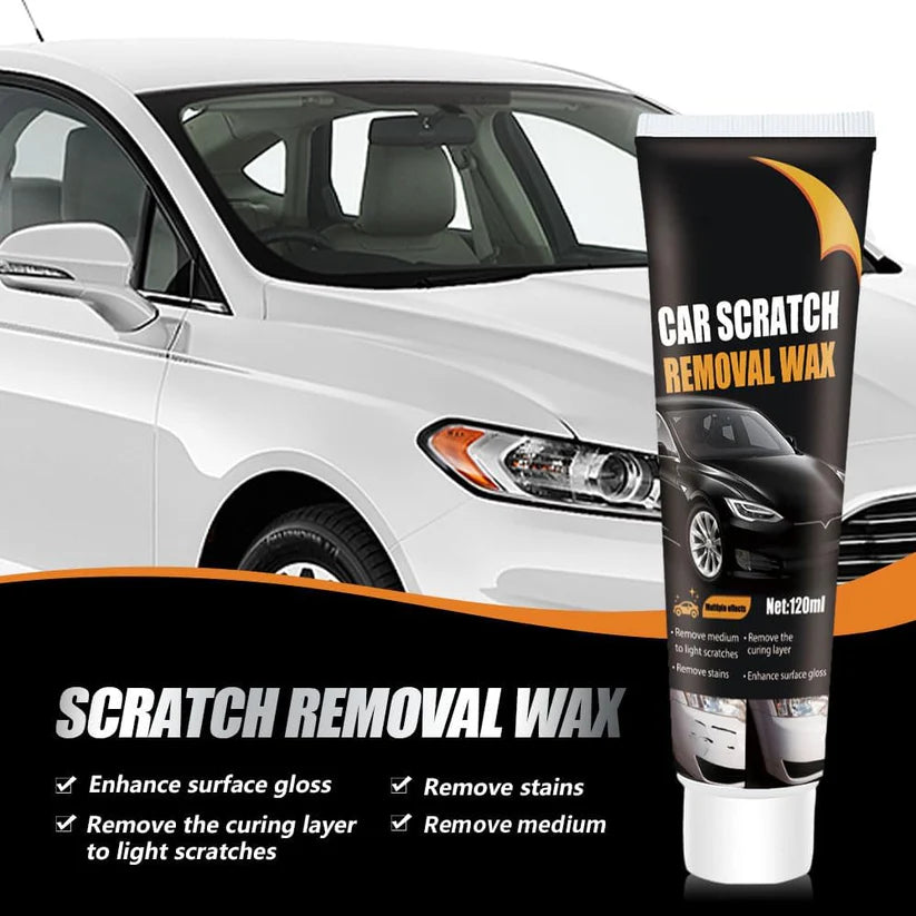 Cera para eliminar rayones del coche
